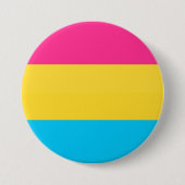Pansexual-Stolperflagge Button (Vorderseite)