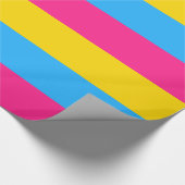 Pansexual-Stolperflagge Geschenkpapier (Ecke)