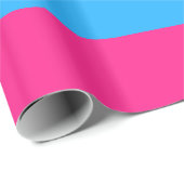 Pansexual-Stolperflagge Geschenkpapier (Rolleneckpunkt)