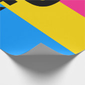 Pansexual-Stolperflagge Geschenkpapier (Ecke)