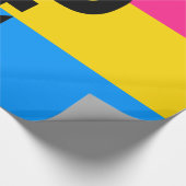 Pansexual-Stolperflagge Geschenkpapier (Ecke)