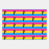 Pansexual-Stolperflagge Geschenkpapier Set (Vorderseite 2)