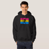 Pansexual-Stolperflagge Hoodie (Vorne ganz)