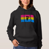 Pansexual-Stolperflagge Hoodie (Vorderseite)