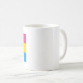 Pansexual-Stolperflagge Kaffeetasse (VorderseiteRechts)