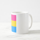 Pansexual-Stolperflagge Kaffeetasse (VorderseiteRechts)