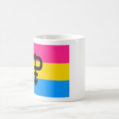 Pansexual-Stolperflagge Kaffeetasse (Mittel)