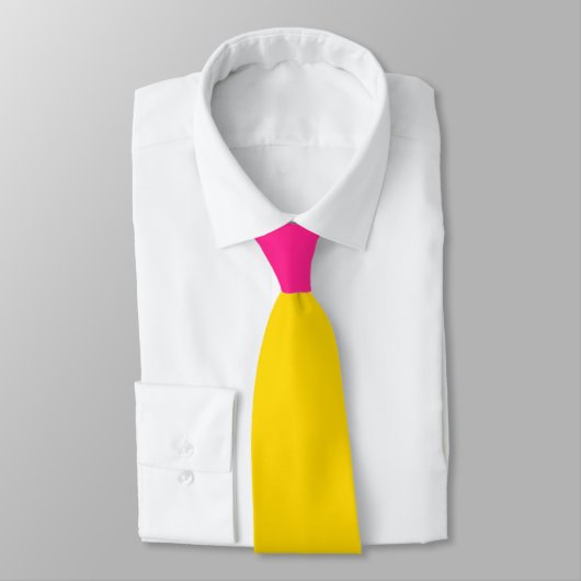 Pansexual-Stolperflagge Krawatte (Gebunden)