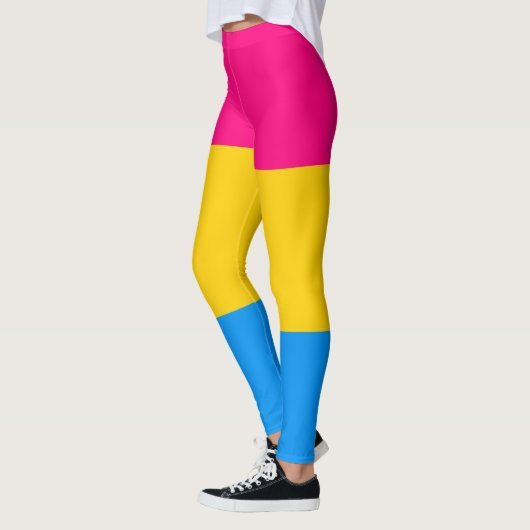 Pansexual-Stolperflagge Leggings (Links)