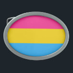 Pansexual-Stolperflagge Ovale Gürtelschnalle<br><div class="desc">Pansexual Pride Flag. Zeige deinen Stolz und die Unterstützung für Pansexualität mit dieser großen Fahne und verbreite etwas Frieden und Liebe,  um die Gleichstellung der sexuellen Orientierung zu unterstützen! Besuchen Sie unser Geschäft um mehr LGBT-Fahnen,  Bisexuelle Fahnen,  Trangender-Fahnen und andere Flaggen der Welt zu entdecken.</div>