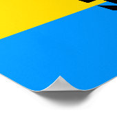 Pansexual-Stolperflagge Poster (Ecke)