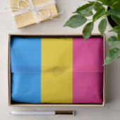 Pansexual-Stolperflagge Seidenpapier (Geschenk)