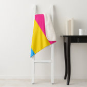 Pansexual-Stolperflagge Sherpadecke (Beispiel)