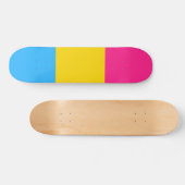 Pansexual-Stolperflagge Skateboard (Horizontal)