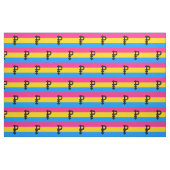 Pansexual-Stolperflagge Stoff (Fat Quarter (45,7 x 55,9 cm))