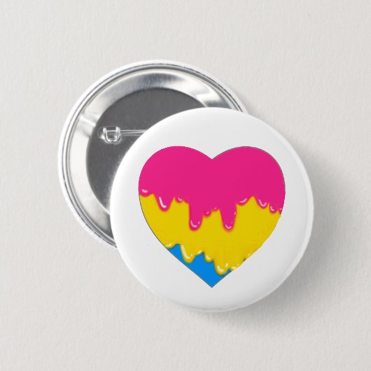 pansexual Stolz Button (Vorne & Hinten)