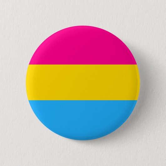 "PANSEXUAL STOLZ-FLAGGE" 2,25 Zoll Button (Vorderseite)