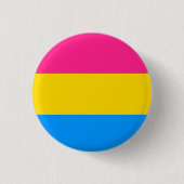 Pansexual Stolz-Flagge Button (Vorderseite)