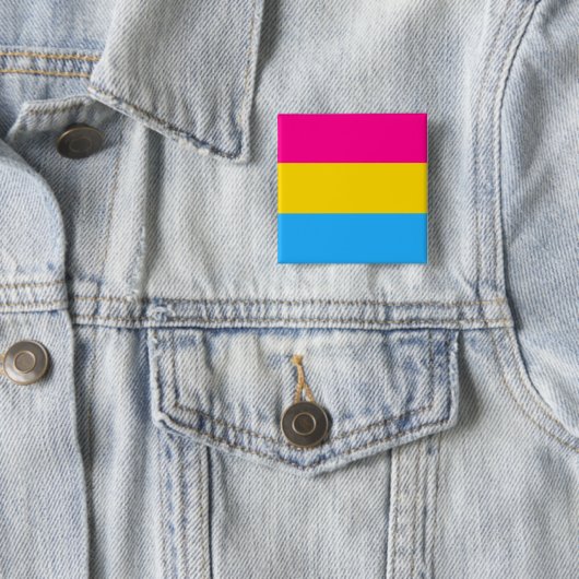 "PANSEXUAL STOLZ-FLAGGE " BUTTON (Beispiel)
