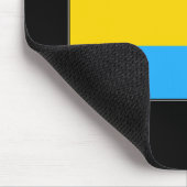 Pansexual Stolz-Flagge Mousepad (Ecke)