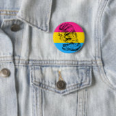 Pansexual Stolz-Frau-Knopf Button (Beispiel)