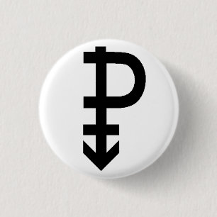 Pansexual Stolz-Symbol Button
