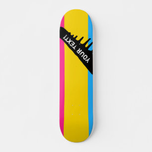 Pansexual Stolzflagge Skateboard