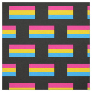 Pansexual Stolzflagge Stoff