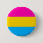 Pansexual Stolzflaggenknopf Button (Vorderseite)