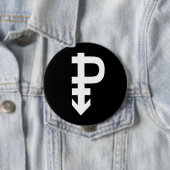Pansexual Symbol - Button (Beispiel)