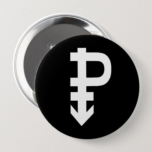 Pansexual Symbol - Button (Vorne & Hinten)