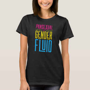 Pansexual und Genderfluid Niedlich LGBTQ Stolz Äst T-Shirt