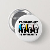 Pansexualität ist meine Realität Button (Vorne & Hinten)