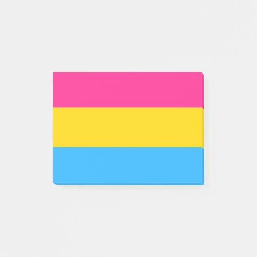 Pansexualität Post-it Klebezettel (Vorderseite)