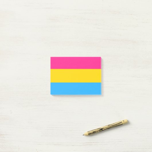 Pansexualität Post-it Klebezettel (Auf Schreibtisch)