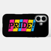 Pansexualität Pride Text Gelegentlich iPhone Fall Case-Mate iPhone Hülle (Rückseite (Horizontal))