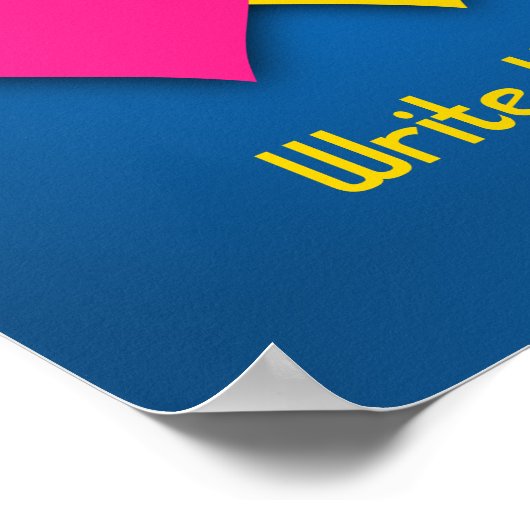 Pansexualität stolz Poster (Ecke)