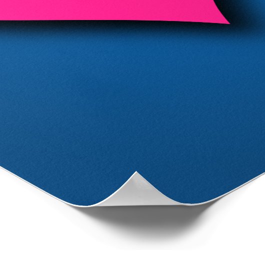 Pansexualität stolz Poster (Ecke)