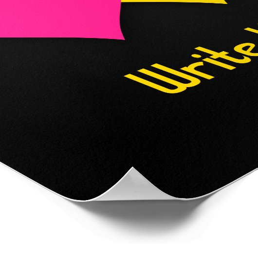 Pansexualität stolz Poster (Ecke)