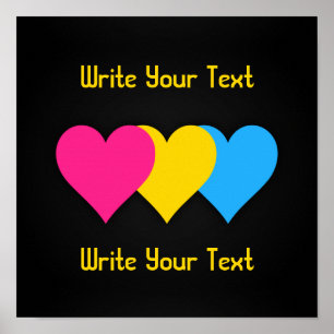 Pansexualität stolz Poster