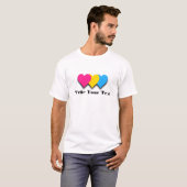 Pansexualität stolz T - Shirt (Vorne ganz)