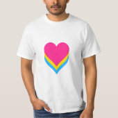 Pansexualität stolz T - Shirt (Vorderseite)