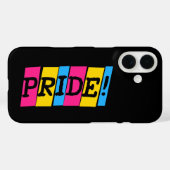 Pansexualitäts-Stolz Text Case-Mate iPhone Hülle (Rückseite (Horizontal))