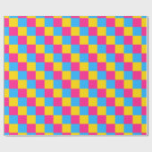 Pansexualitäts-Stolzfarben Geschenkpapier (Flach)