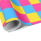 Pansexualitäts-Stolzfarben Geschenkpapier (Rolleneckpunkt)