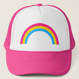 Pansexuality Regenbogen-Stolz Hut Truckerkappe