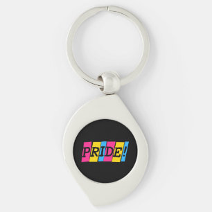 Pansexuality Stolz-Textzeichen Schlüsselanhänger