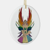 Pansexuelle Fee Keramik Ornament (Rechts)