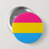 Pansexuelle Pride-Flagge Button (Vorne & Hinten)