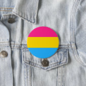 Pansexuelle Pride-Flagge Button (Beispiel)